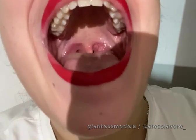 My wet mouth 😉